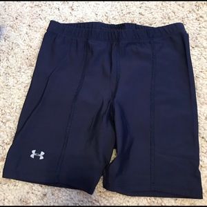 Under Armour Navy Blue compression shorts